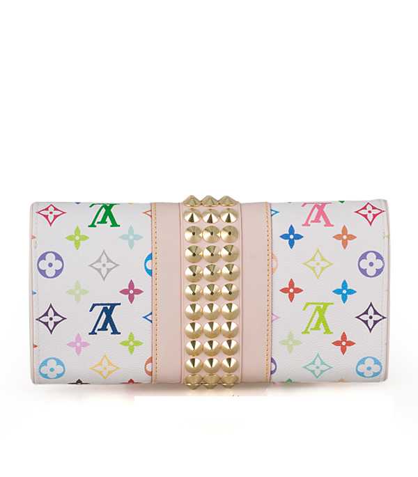 1:1 Copy Louis Vuitton Monogram Multicolore Courtney Clutch M45639 Replica